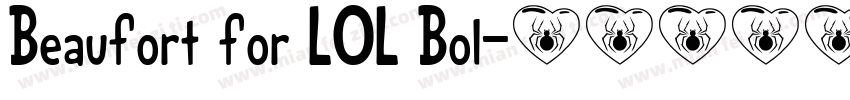 Beaufort for LOL Bol字体转换